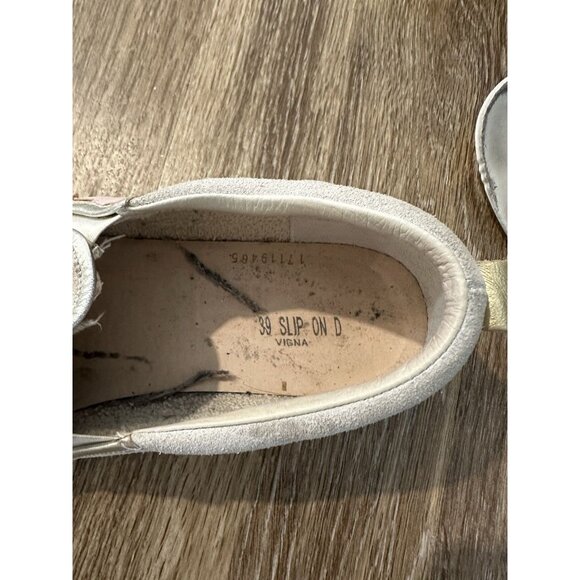 Golden Goose Limited Edition Hanami Slip Ons White with Pink Gold and Silver 39 - Picture 11 of 11